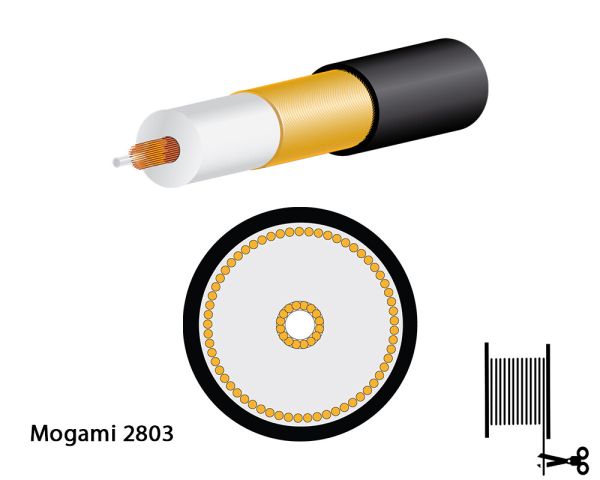 Mogami 2803 HiFi-Kabel, Ø 3,6mm