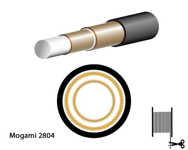 Mogami 2804 HiFi-Kabel, Lautsprecher, Ø 3,6mm